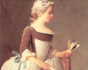 让 巴蒂斯特 西梅翁 夏尔丹 : Girl with Shuttlecock